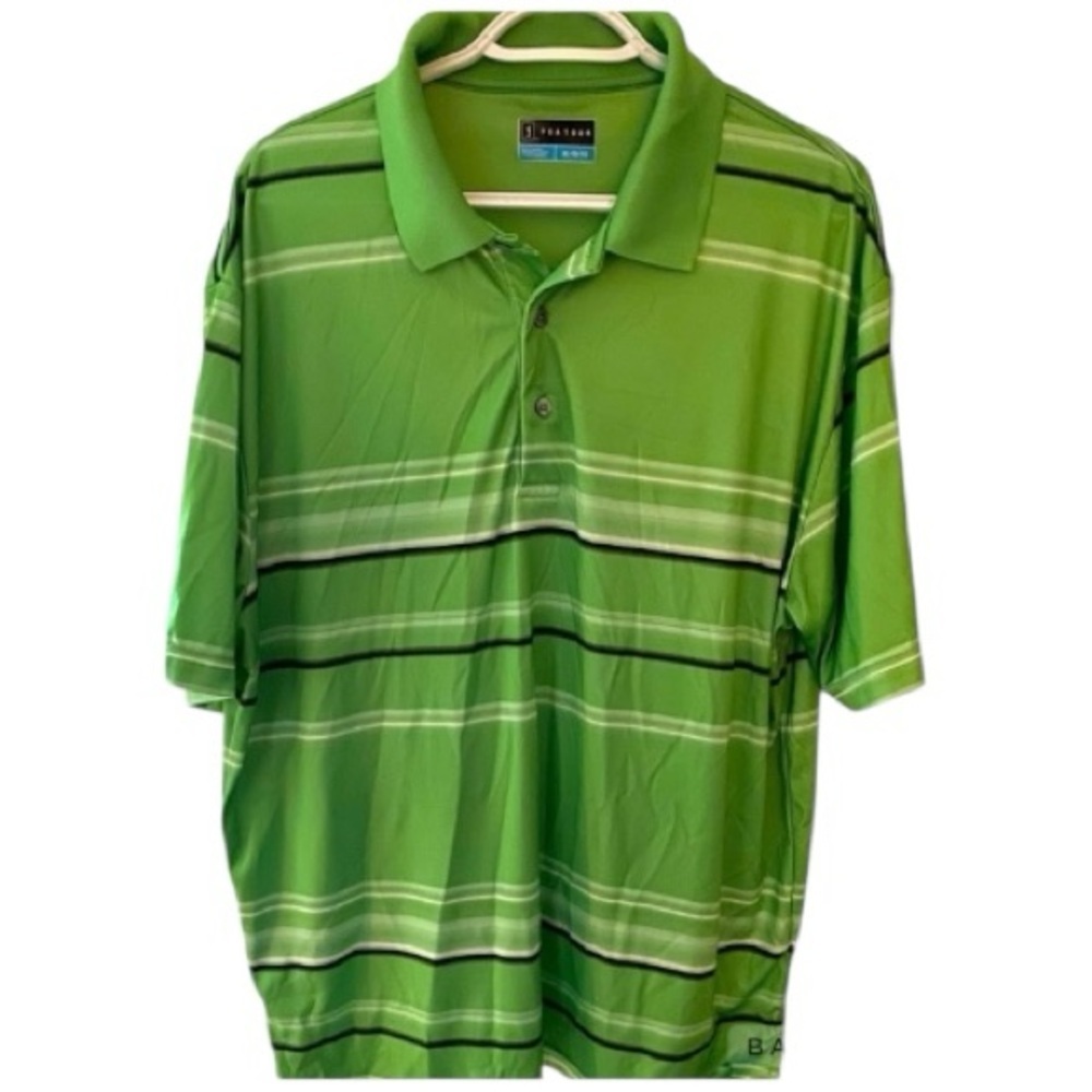 PGA Tour Polo, Performance, Golf, Hiking, Sz XL, 1X, Like New, Geo, Athletic